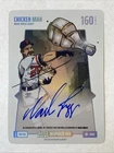 CHICKEN MAN (WADE BOGGS) Inspired Ink Auto Bo Jackson Battle Arena #BFA-165