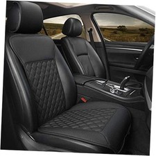 Car Seat Cover, Luxury Car Protector, Universal Anti-Slip Driver 1Piece-Black
