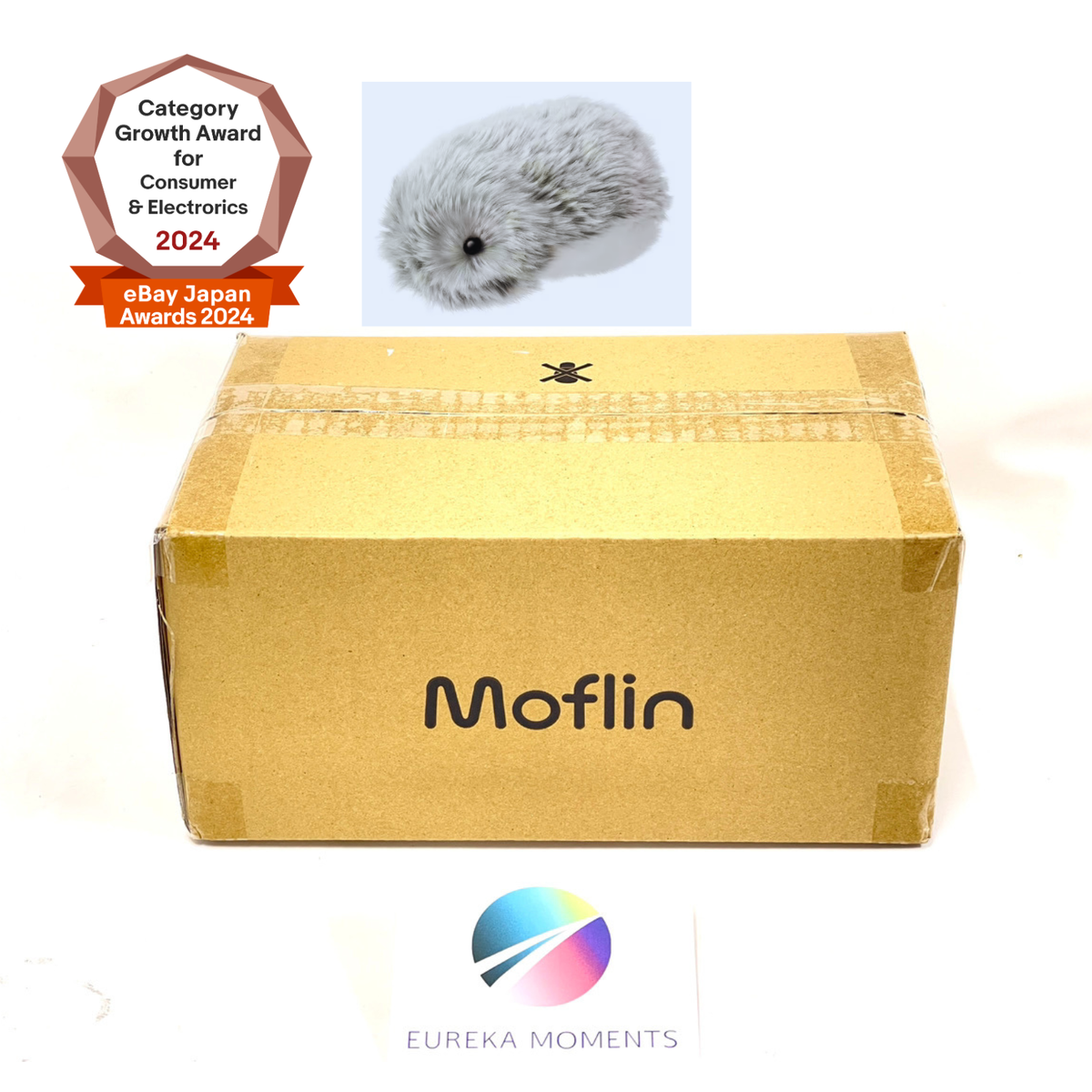 Casio AI Pet Moflin Silver Communication Robot PE-M10SR AC100V New