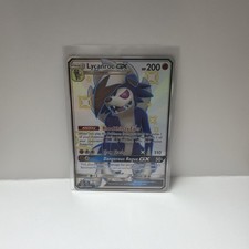 Pokémon Hidden Fates Lycanroc GX Shining Vault Foil Card Ultra Rare Sv66/SV94 on eBay