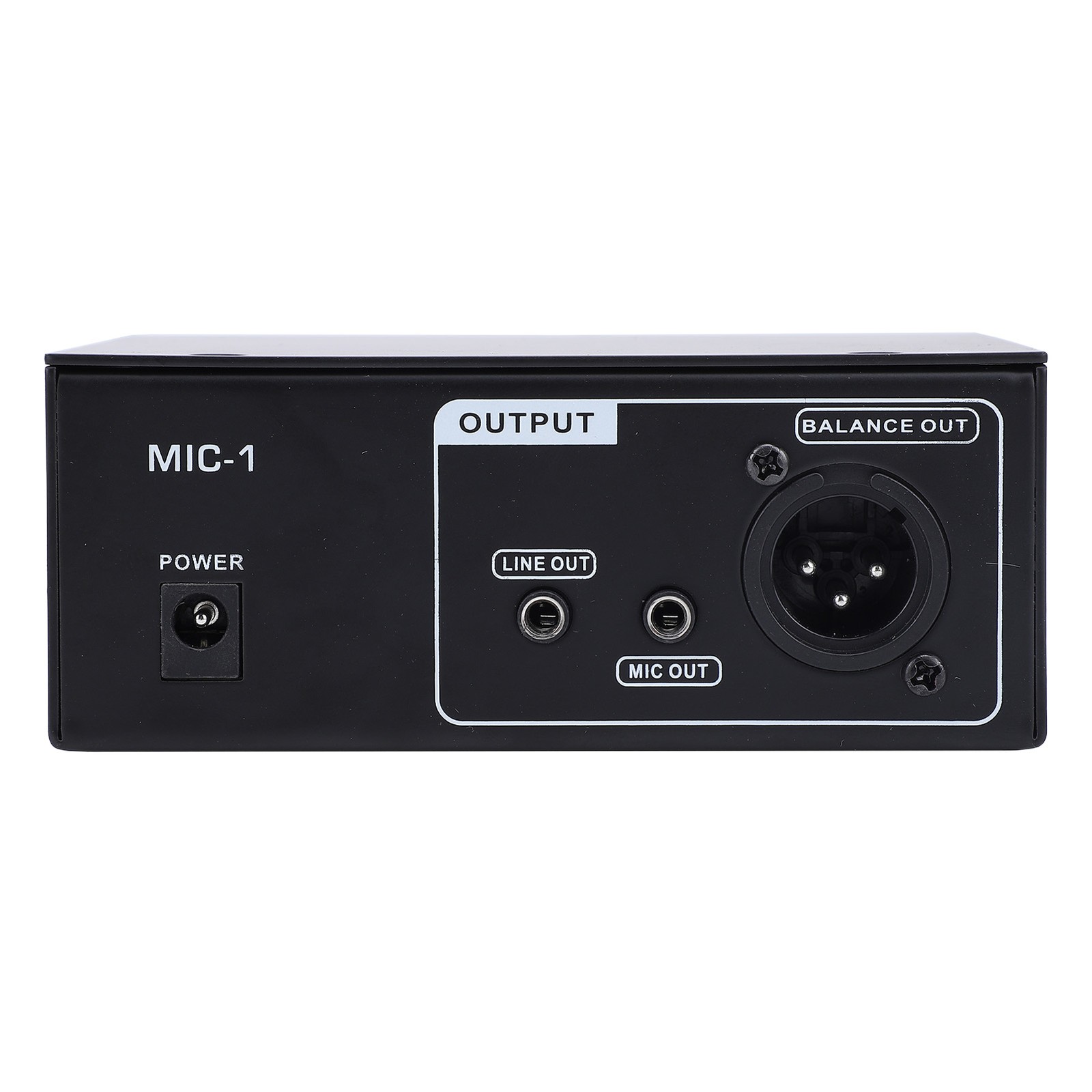 Professional 1 Channel Mic Preamp Ultra Quiet Mic Preamplifier For Recordin GRCV