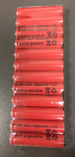 NEW Rechargeable AAA Batteries, 1800 mAh, 1.2V, 12 Pack