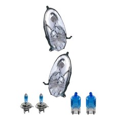 Scheinwerfer Set inkl. Premium Lampen für Nissan Micra III K12 mit Lampenträger