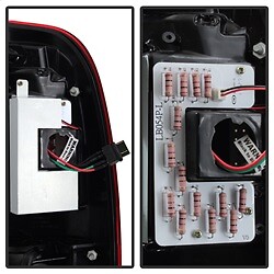 Spyder Auto LED Light Bar Tail Lights-Red, 08-16 Super Duty; 5084736 - Picture 2 of 9