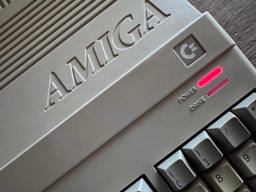 Clavier SAMSUNG pour/for AMIGA 500/A500+ LED:ROUGE/VERT, fonctionne.. #04 25 - Photo 9 sur 9