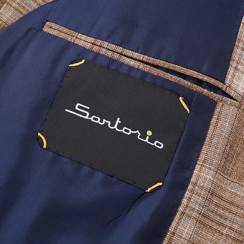 Sartorio by Kiton Slim-Fit Wool-Silk-Linen Sport Coat Slim 42R (Eu 52) NWT - Picture 7 of 10