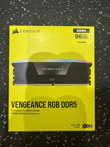 CORSAIR Vengeance RGB 96GB (2 x 48GB) 288-Pin PC RAM DDR5 7000 (PC5 56000) Deskt