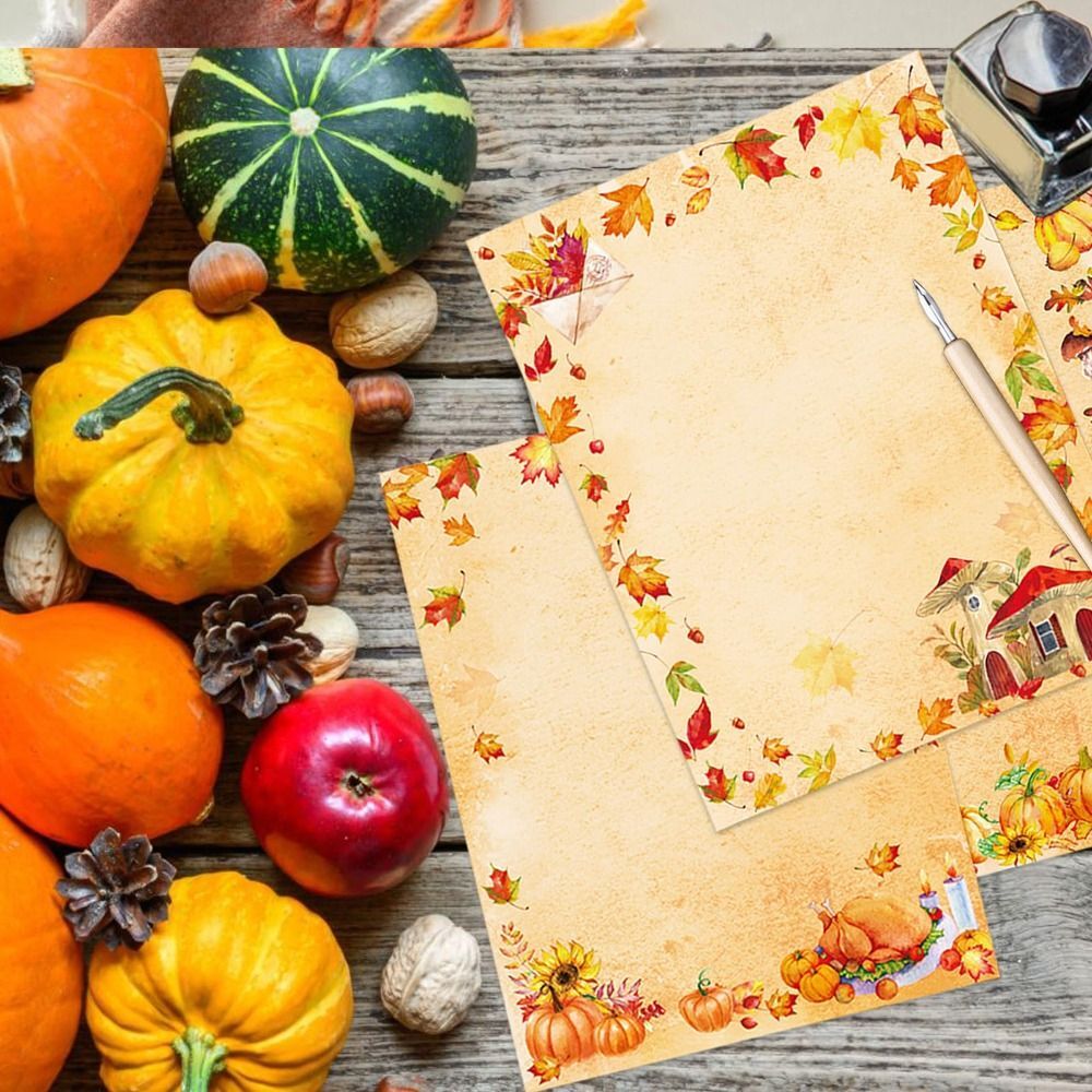 60 Sheet Fall Stationary A4 Business Paper Products Thanksgiving