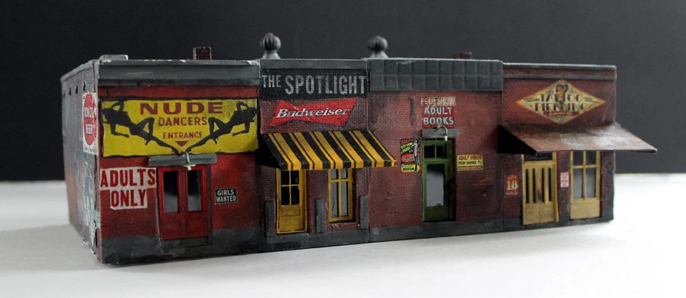 6030 HO 1:87 SCALE DECALS BLACK RED SPRAY GRAFFITI TAGGING URBAN GRAFFITI CLEAR - Image 2 of 4