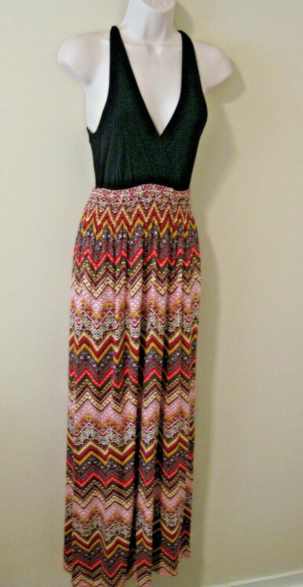 Colorful Maxi Dress by MONTEAU Los Angeles - S