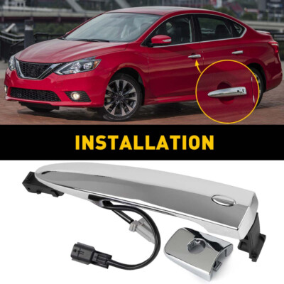 For Nissan Maxima Murano Driver Side LH Front Exterior Chrome Door Handle New
