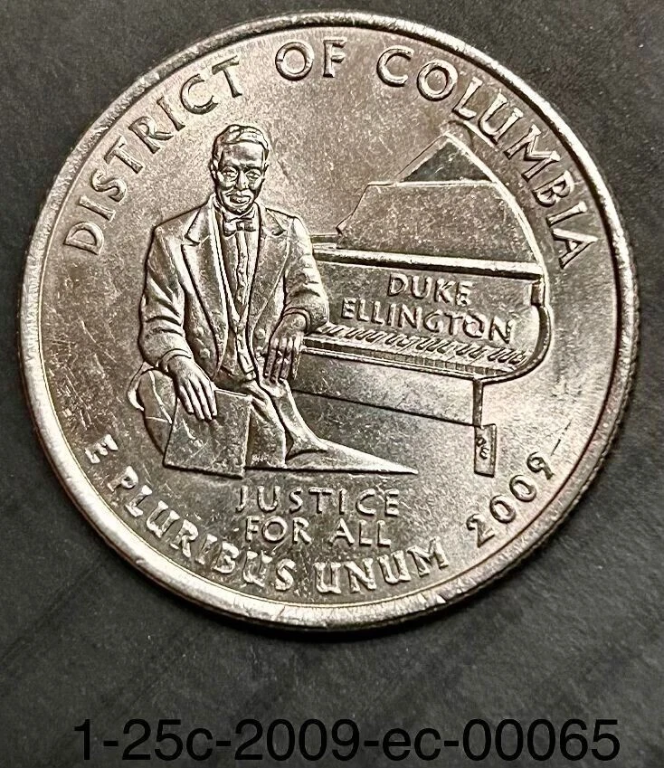 2009 P One Eyed Duke error coin DC quarter - Image 2 of 4