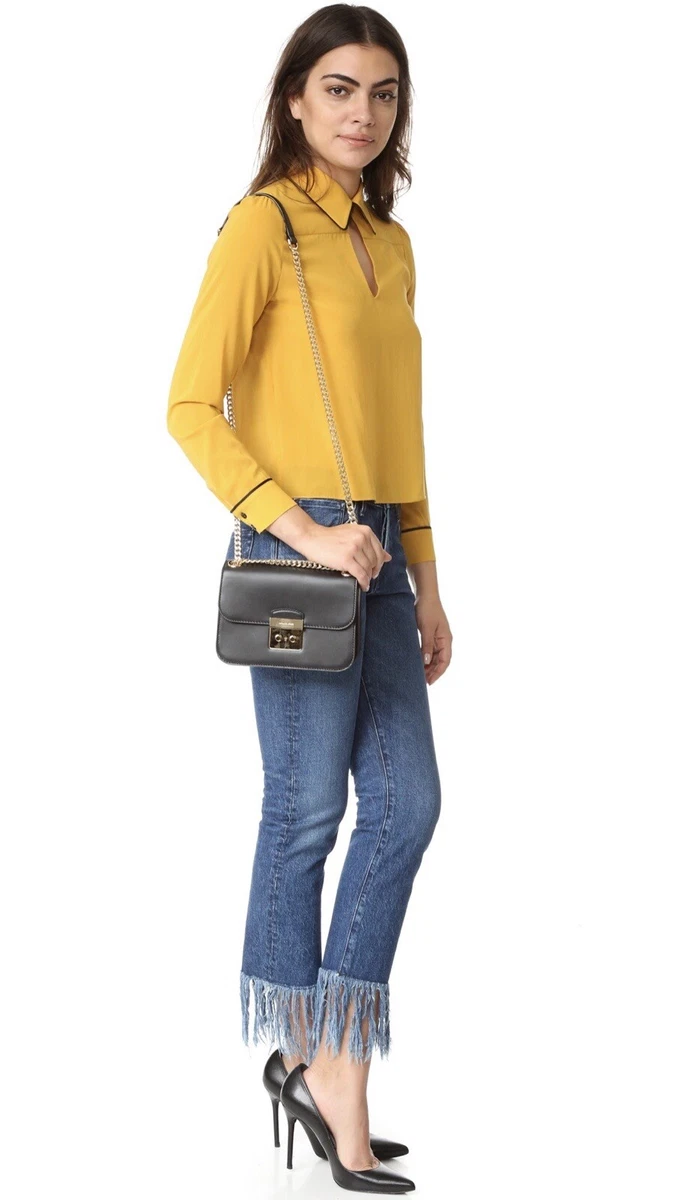 Michael kors sloan editor black online