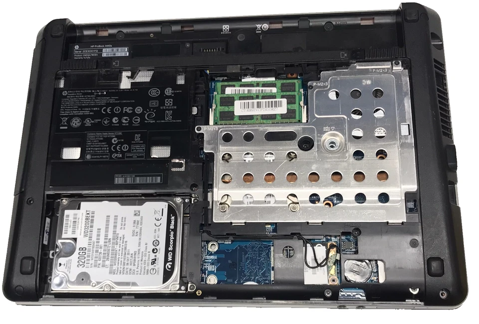 HP ProBook 4440s 14" Laptop i3-3110M 8GB RAM 320GB HDD Boot/BIOS No OS - Image 3 of 4