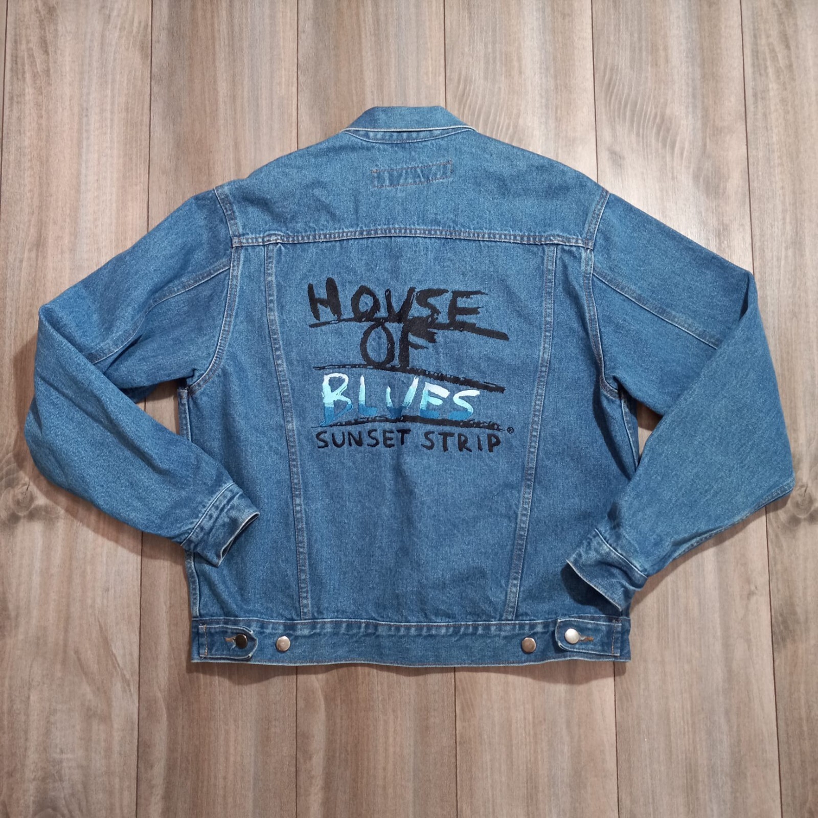 House of Blues Denim Jean Jacket • Sunset Strip • Men… Gem