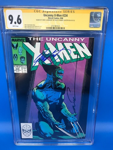 Uncanny X-Men #234 - Marvel - CGC SS 9.6 - Signed by Chris Claremont, Silvestri