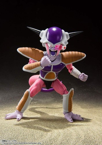 S.H. Figuras Dragon Ball Z Freezer primera forma y libera la cápsula unos 110 mm - Imagen 4 de 10