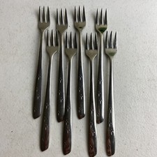 Tenedores de cóctel cubiertos de acero inoxidable Oneida ASIAN ARROW MCM 8 piezas