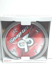 Snap On 12” Round Wall Clock 95th Anniversary New