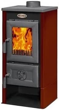 STUFA A LEGNA K-LINE MODELLO KARUSEL MAXI BORDEAUX 7 KW (38455)