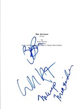 THE MILLERS Cast Signed Pilot Script Will Arnett Margo Martindale Bridges VD