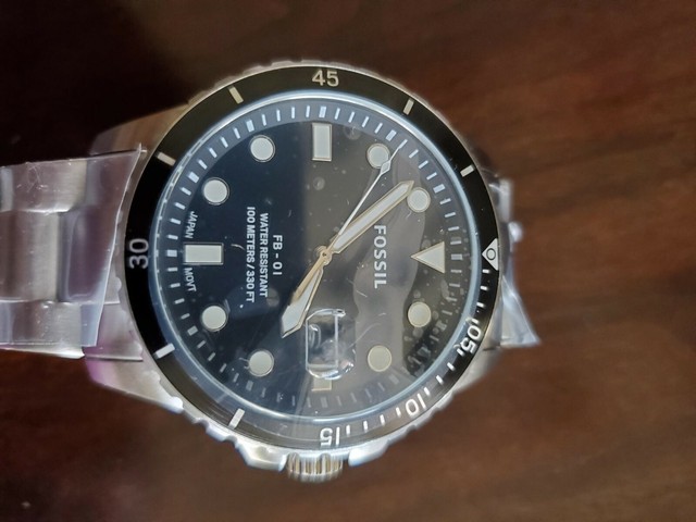 Fb-01 Stainless Steel Casual Quartz 