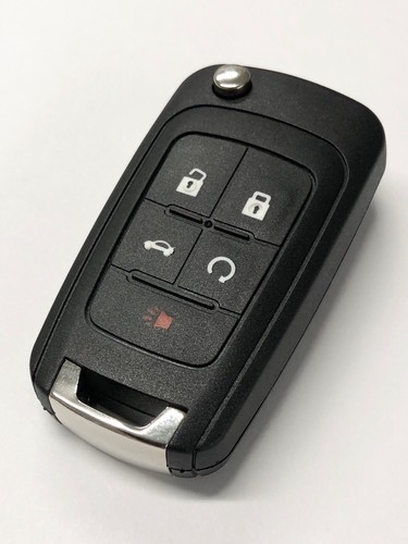 Key Fobs Flip Key Remote Fob For 2011-2016 Chevrolet Equinox &ndash; Replacement Keyless Entry &amp; Start (Programmable) Key Fob For