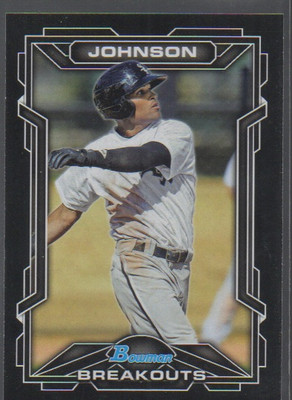 MICAH JOHNSON  2013 BOWMAN DRAFT BREAKOUTS CARD #BSB-MJ