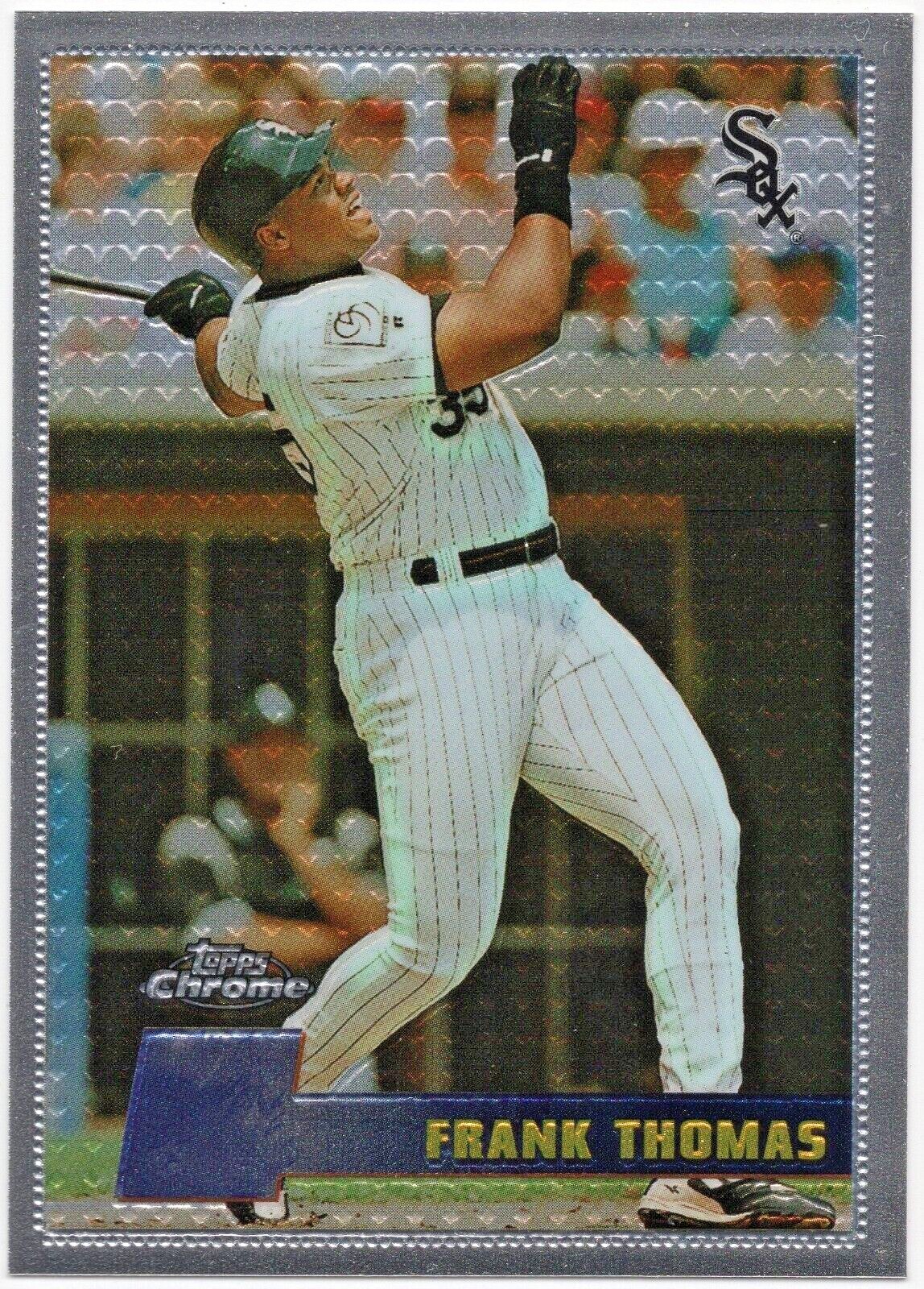 ORG063 1996 Topps Chrome #29 Frank Thomas Chicago White Sox