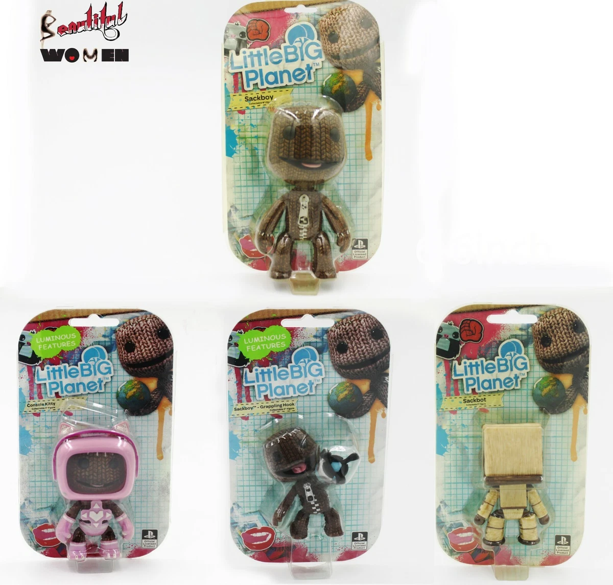 Exquisit - Figurine support Sack Boy Little Big Planet compatible manette  XBOX, PS4, PS5, Téléphone, tablette - Statues - Rue du Commerce