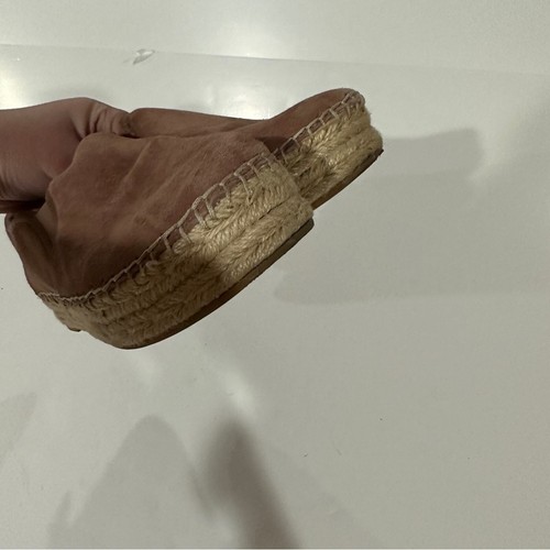 Sam Edelman Pink Carrin Velvet Platform Espadrille Slip On Shoes Size 7 - Picture 6 of 8