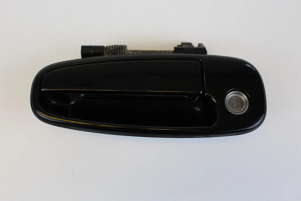 Manija de la puerta exterior izquierda del conductor Toyota Celica 1994-1999 probada OEM ♻ NEGRA Foto 2 de 4