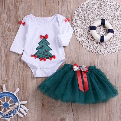baby christmas tree outfit