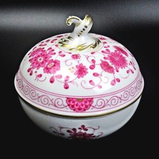 Kaiser Porzellan Dose Dekor PETERSBURG wie Indisch Purpur Deckeldose Bonboniere