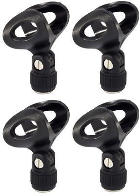 6 Pz Supporto Microfono ECO Con Morsetto Microfono E Custodia ADAM HALL Treppied - Foto 9