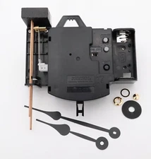 QUARTZ BIM BAM STRIKE PENDULUM CLOCK MOVEMENT KIT WITH CHIME RODS SPADE HANDS