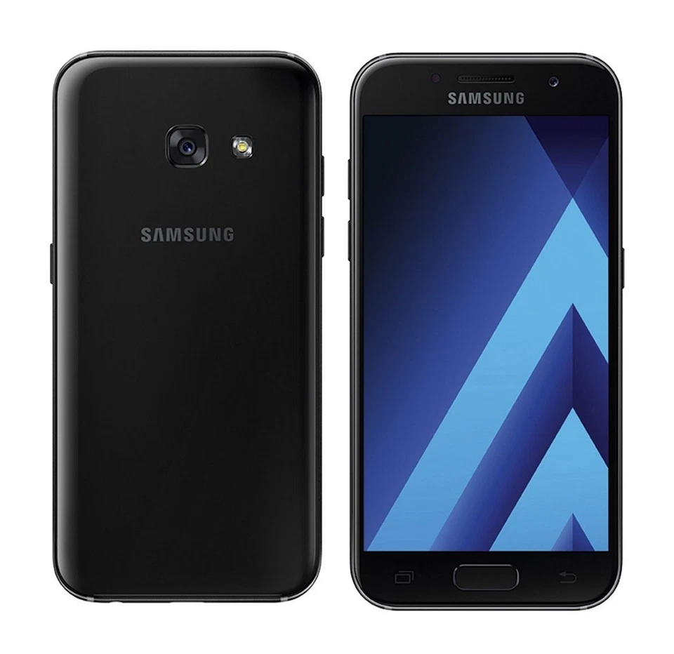Samsung Galaxy A3 2017 SM-A320FL Black Schwarz A320 LTE Android Smartphone NEU - Bild 1 von 1
