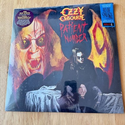 Ozzy Osbourne-Patient Number 9, Alternate Cover, Blue Smoke 2LP Vinyl, inc Comic