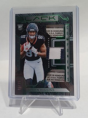 2025 Black Jayden Higgins Emerald Components Triple W/ Dual Laundry Tag Patch/25