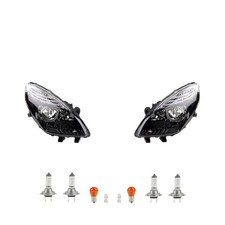 Scheinwerfer Set Halogen passend für Renault Scenic III 09-11 Leuchtmittel Li Re