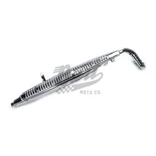 Honda Mini Trail CT70 70cc K0 Style Replica Chrome Exhaust Muffler