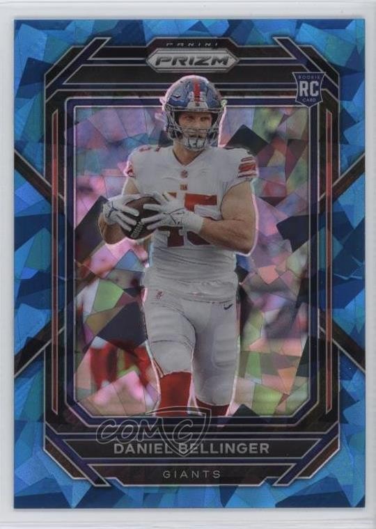 2022 Panini Prizm Rookies Blue Ice Prizm 54/99 Daniel Bellinger #364 Rookie RC