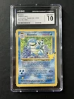 Pokemon TCG Blastoise 2/102 Celebrations Classic Collection Holo CGC 10