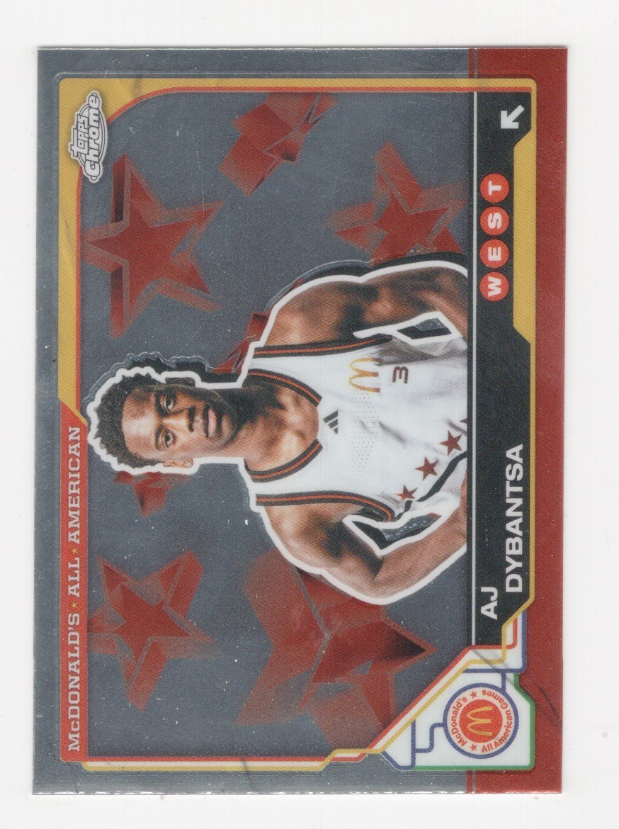 2025 TOPPS CHROME McDONALD'S BASKETBALL BASE CARDS #1-100 PICK YOU