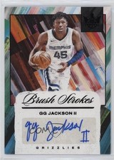 2024-25 Panini Court Kings Brush Strokes Obsidian 6/8 GG Jackson II Auto 4g8