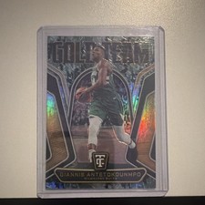 Panini Certified Gold Team Giannis Antetokounmpo #7 Platinum Mirror Camo /25 Bu…