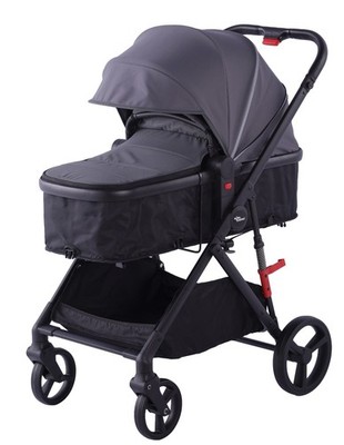 Baby Pram Stroller Bassinet Lightweight Compact Reversible Push