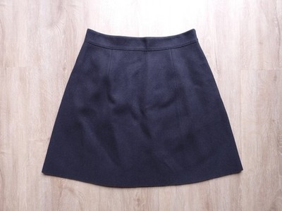 ERMANNO SCERVINO Rock Größe D38 I44 dunkelblau Wolle