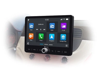 Universal 1-DIN Moniceiver 10,1" Auto Radio DAB+ USB BT wireless Android Auto - Bild 1 von 4