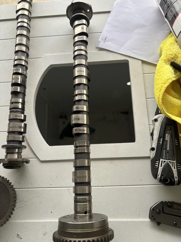 06-11 2.0 engine honda civic k20z3 intake exhaust cams with cam gears RBC 65k - Image 3 of 4